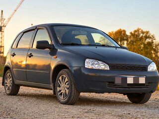 2008 Lada (ВАЗ) Kalina I, синий, 220000 рублей, вид 2