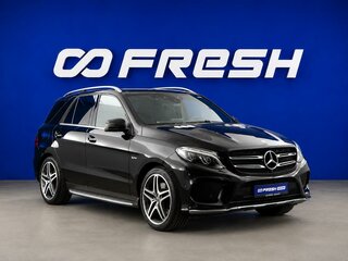 2016 Mercedes-Benz GLE AMG 43 AMG I (W166), чёрный, 3598055 рублей, вид 1