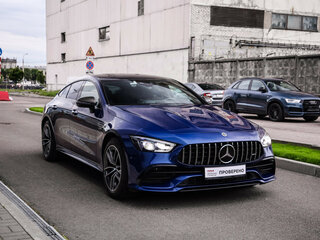 2020 Mercedes-Benz AMG GT 4-Door Coupe 43 I, синий, 7479000 рублей, вид 5