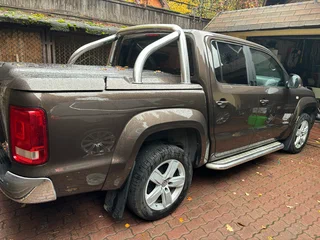 2017 Volkswagen Amarok I Рестайлинг, коричневый, 1300000 рублей, вид 4