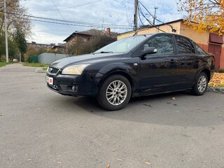 2007 Ford Focus II, чёрный, 350000 рублей, вид 1