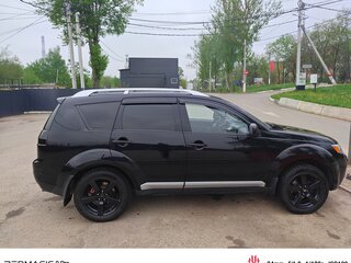 2007 Mitsubishi Outlander II, чёрный, 1150000 рублей, вид 4