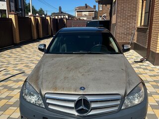 2008 Mercedes-Benz C-Класс 200 III (W204), чёрный, 615000 рублей, вид 3