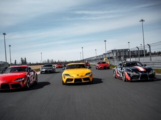 2021 Toyota Supra V (A90), красный, 4634130 рублей, вид 2