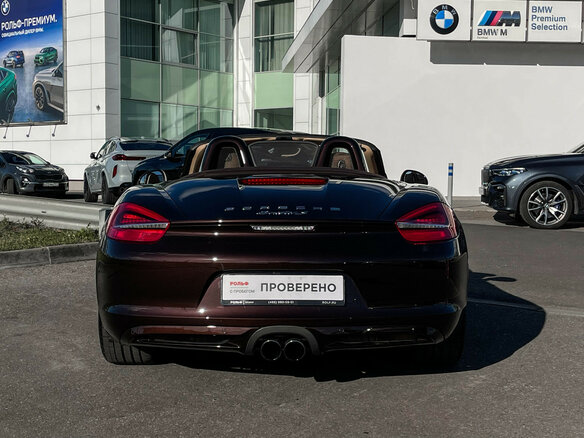 2013 Porsche Boxster S III (981), коричневый, 4950000 рублей - вид 5