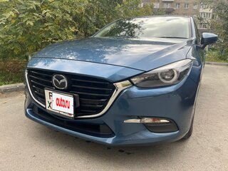 2016 Mazda Axela III Рестайлинг, синий, 1360000 рублей, вид 4