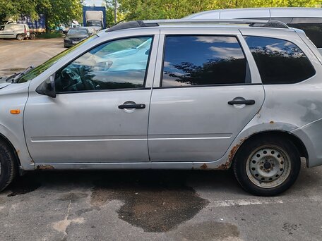 2013 Lada (ВАЗ) Kalina II, серебристый, 305000 рублей, вид 4