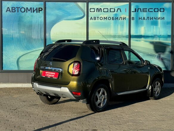 2017 Renault Duster I Рестайлинг, зелёный, 1230000 рублей - вид 4