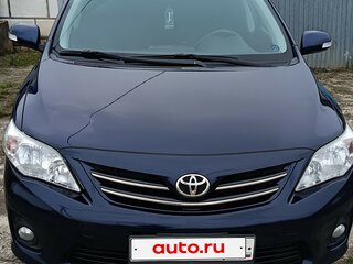 2011 Toyota Corolla X (E140, E150) Рестайлинг, синий, 1350000 рублей, вид 1