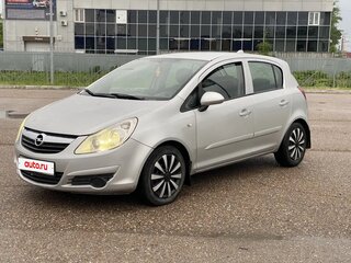 2007 Opel Corsa D, серебристый, 360000 рублей, вид 1