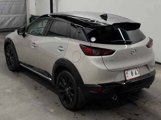2023 Mazda CX-3 I Рестайлинг, серебристый, 1420000 рублей, вид 3