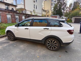 2025 Lada (ВАЗ) Vesta SW Cross I Рестайлинг (NG), белый, 1700000 рублей, вид 3