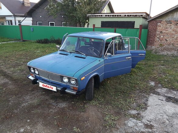 1986 Lada (ВАЗ) 2106, синий, 170000 рублей