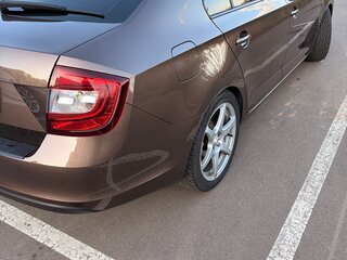 2018 Skoda Rapid I Рестайлинг, коричневый, 1300000 рублей, вид 3