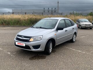 2015 Lada (ВАЗ) Granta I, серебристый, 380000 рублей, вид 1