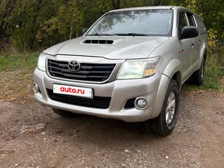 2014 Toyota Hilux VII Рестайлинг, серебристый, 1550000 рублей, вид 3