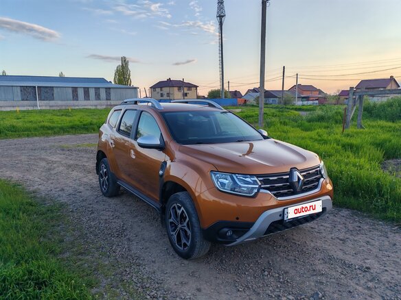 2021 Renault Duster II, оранжевый, 1675000 рублей - вид 5