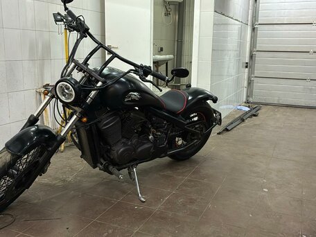 1996 Honda Steed 400, чёрный, 319000 рублей, вид 2