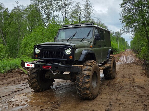 2005 УАЗ 3159 3159, зелёный - вид 1