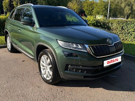 2020 Skoda Kodiaq I, зелёный, 3390000 рублей, вид 4