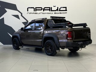 2010 Volkswagen Amarok I, коричневый, 1499900 рублей, вид 5