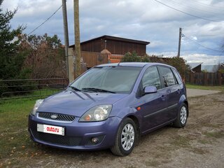 2006 Ford Fiesta Mk5, фиолетовый, 299000 рублей, вид 4