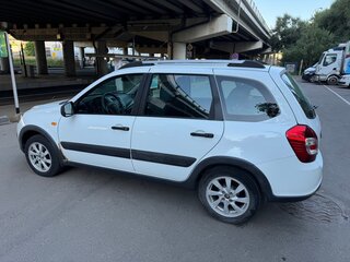 2015 Lada (ВАЗ) Kalina Cross II, белый, 490000 рублей, вид 4