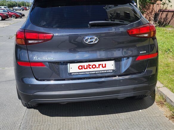 2020 Hyundai Tucson III Рестайлинг, серый, 2600000 рублей - вид 5