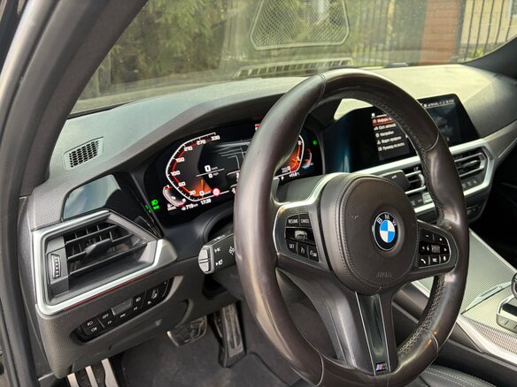 2020 BMW 3 серии 320d VII (G2x), чёрный, 3700000 рублей - вид 10