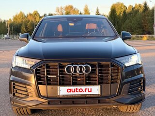 2020 Audi Q7 45 TDI II (4M) Рестайлинг, чёрный, 5800000 рублей, вид 2