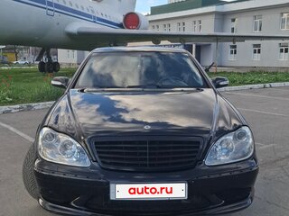 2002 Mercedes-Benz S-Класс 500 Long IV (W220) Рестайлинг, чёрный, 1050000 рублей, вид 5