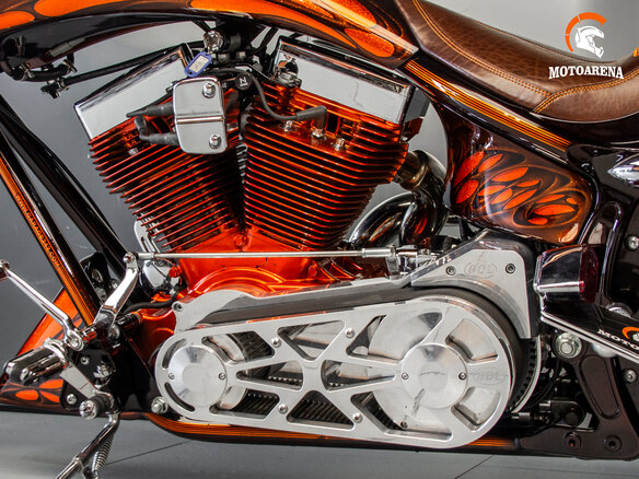 2006 Harley-Davidson Softail Custom, оранжевый, 2619908 рублей - вид 11