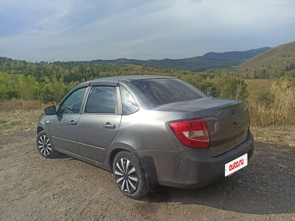 2018 Lada (ВАЗ) Granta I, серый, 530000 рублей - вид 3