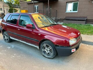 1997 Volkswagen Golf III, пурпурный, 150000 рублей, вид 2