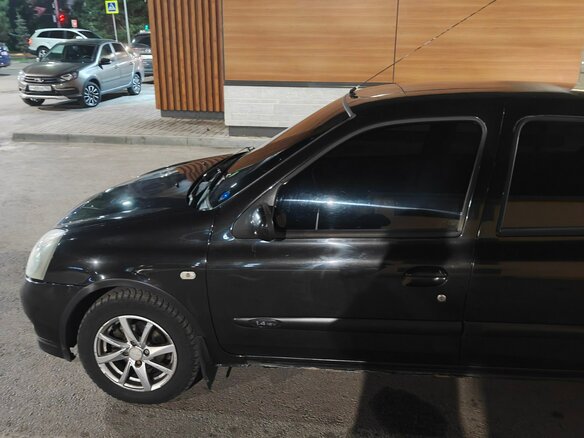 2007 Renault Symbol I Рестайлинг 2, чёрный, 195000 рублей - вид 8