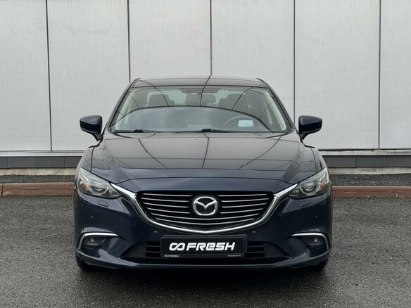 2016 Mazda 6 III (GJ) Рестайлинг, синий, 1750000 рублей - вид 2