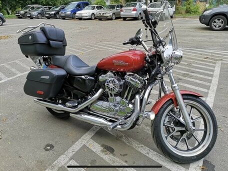 2014 Harley-Davidson Sportster 1200, оранжевый, 790000 рублей, вид 1