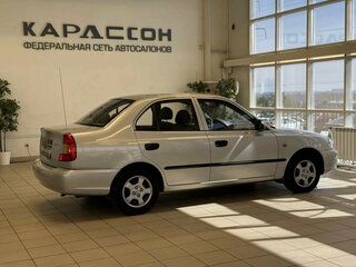 2008 Hyundai Accent ТагАЗ II, серебристый, 680000 рублей, вид 2