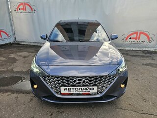 2021 Hyundai Solaris II Рестайлинг, серый, 1419000 рублей, вид 5