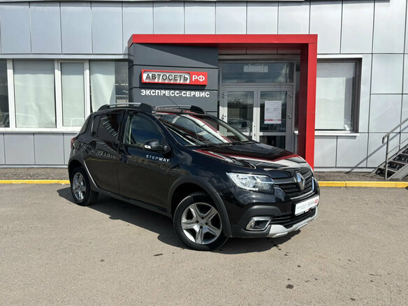 2019 Renault Sandero Stepway II Рестайлинг, чёрный
