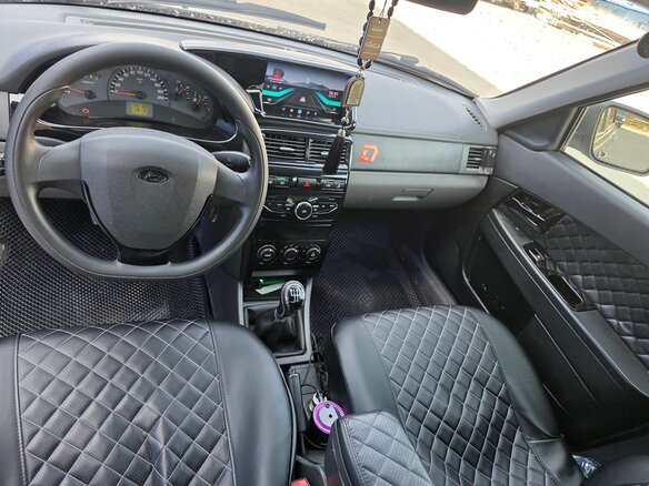 2010 Lada (ВАЗ) Priora I, серый, 280000 рублей - вид 8