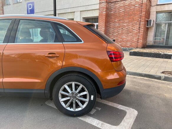 2012 Audi Q3 I (8U), оранжевый, 1750000 рублей - вид 5