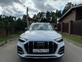 2021 Audi Q5 45 TFSI II (FY) Рестайлинг, белый - вид 3