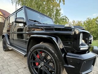 2016 Mercedes-Benz G-Класс AMG 63 AMG I (W463) Рестайлинг 3, чёрный, 5450000 рублей, вид 3