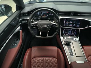 2024 Audi A7 L 45 TFSI II (4K), чёрный, 5680000 рублей, вид 3