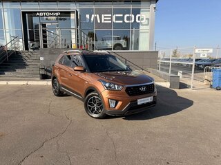 2020 Hyundai Creta I Рестайлинг, коричневый, 1880000 рублей, вид 3