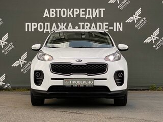 2017 Kia Sportage IV, белый, 1585000 рублей, вид 2