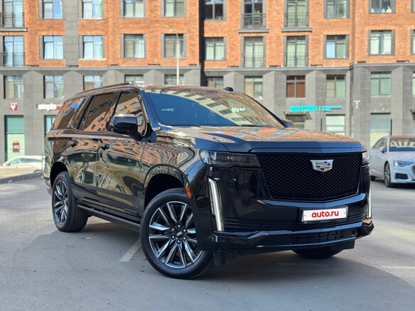 2021 Cadillac Escalade V, чёрный, 8990000 рублей