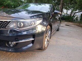 2018 Kia Optima IV Рестайлинг, синий, 1850000 рублей, вид 5