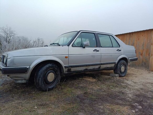 1987 Volkswagen Jetta II, серебристый, 80000 рублей - вид 14